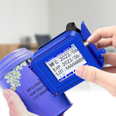 Portable Handheld Inkjet Printer Mini Label Coding Machine 12.7mm Production Date Barcode Bottle Cap LOGO Printing